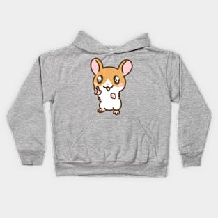 Peace Hamster Kids Hoodie